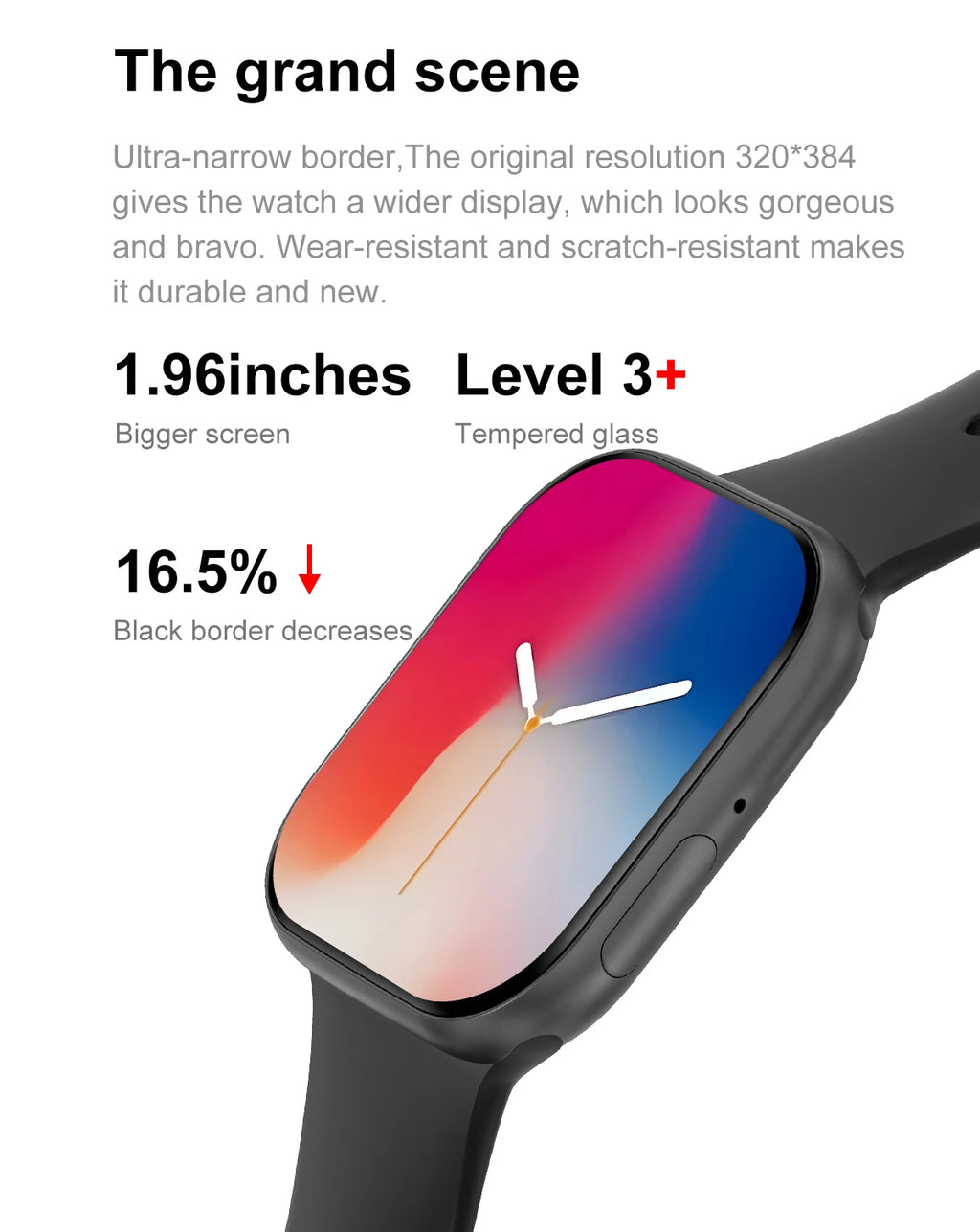 New DT Watch 10 Smartwatch 16GB Large Memory NFC 3D Stereo Vision Compass Muiti-Sport Mode Waterproof Bluetooth call Smartwatch