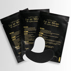 50Pairs Eyelash Pad Black Gel Hydrogel Eye Patch Grafting Under Eye Paper Sticker UV Pads Eye Protection