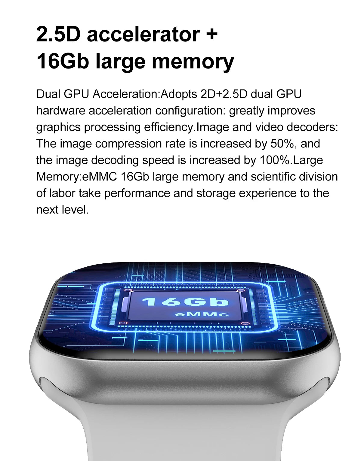 New DT Watch 10 Smartwatch 16GB Large Memory NFC 3D Stereo Vision Compass Muiti-Sport Mode Waterproof Bluetooth call Smartwatch