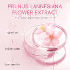 Japan Sakura Extract Serum Minimizes Pores Brightens Skin Hydrating Care Radiance Booster Long Lasting Effect 17ml