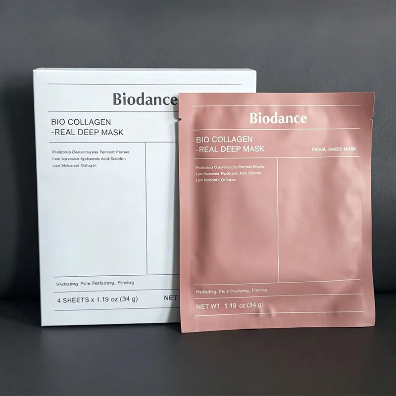 Biodance Bio-Collagen Anti-Wrinkle Hydrating Mask Deeply Hydrates Nourishes Moisturizes And Locks In Water Skincare Products