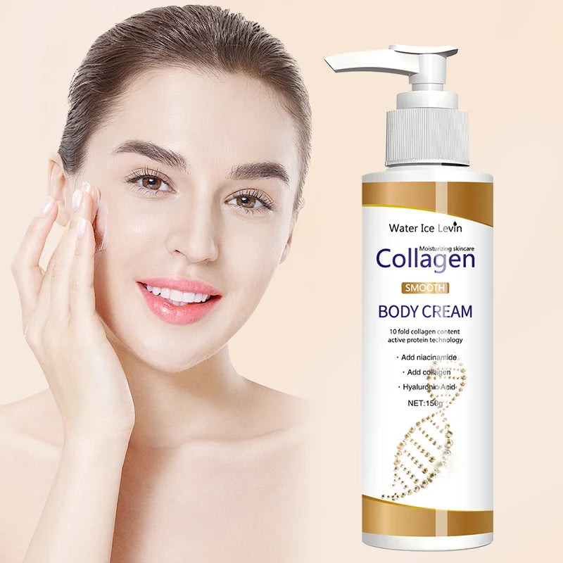 Collagen Firming Moisturizing Cream, Suitable for All Skin Types, Unisex, Makes Skin Look Smoother, Firmer, and Younger