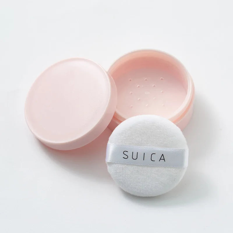 5g Macaron Loose Powder Case Packaging Dispenser Box Talcum Powder Empty Container Mini Portable Makeup Puffs Tools Set