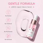 Japan Sakura Extract Serum Minimizes Pores Brightens Skin Hydrating Care Radiance Booster Long Lasting Effect 17ml