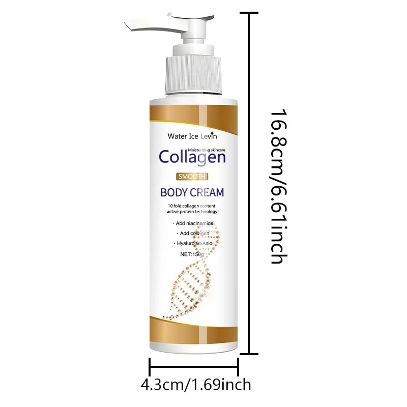 Collagen Firming Moisturizing Cream, Suitable for All Skin Types, Unisex, Makes Skin Look Smoother, Firmer, and Younger