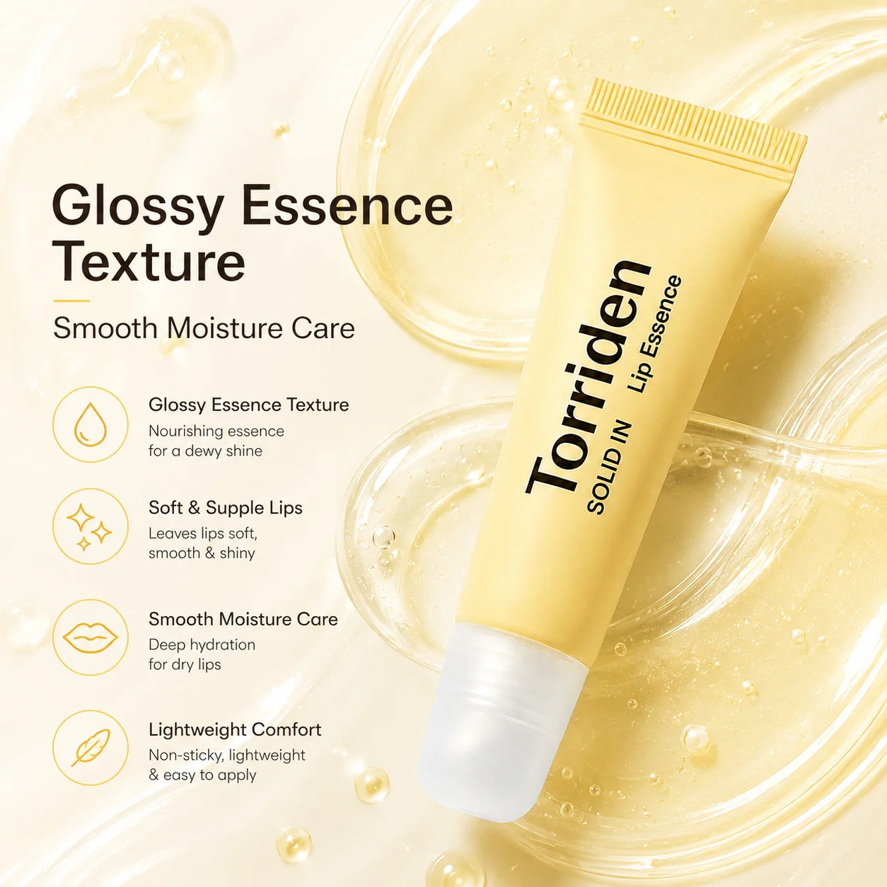 Torriden Ceramide Lip Essence 11ml,Smooth Balm,Intense Hydration & Comfort,Improves Lip to Texture,Korean Skincare,Korean Makeup