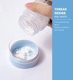 5g Macaron Loose Powder Case Packaging Dispenser Box Talcum Powder Empty Container Mini Portable Makeup Puffs Tools Set