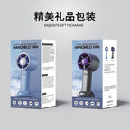Mini Handheld Fan USB Fast Charging Portable Air Calculating Fan Mute Personal Highspeed Fan for Travel Outdoor Activities