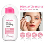 Micellar Cleansing Water-Gentle Makeup Remover for Face & Eyes-Effectively Removes Waterproof Mascara & Long-Lasting Lipstick