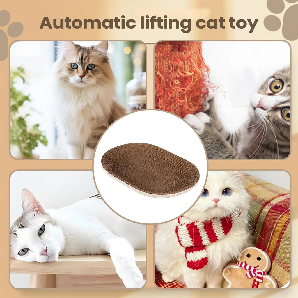 Breathable Cardboard Cat Scratcher Corrugated Pet Supplies Comfortable Scratch Pad for Cats for Small Large Kitten