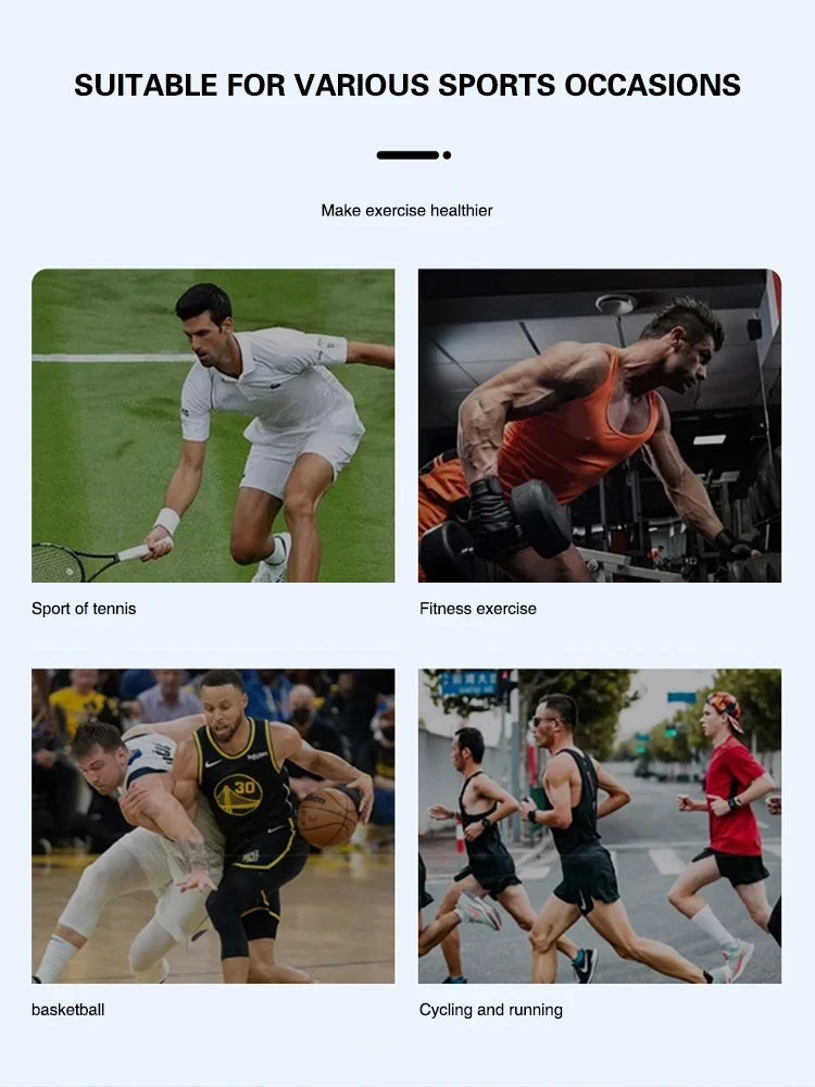 HEAD Tennis Sports Headbands Fitness Sweatband Badminton Yoga Basketball Running Sweatproof Sweat Hairbands For Men and Women