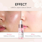Japan Sakura Extract Serum Minimizes Pores Brightens Skin Hydrating Care Radiance Booster Long Lasting Effect 17ml