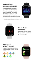 New DT Watch 10 Smartwatch 16GB Large Memory NFC 3D Stereo Vision Compass Muiti-Sport Mode Waterproof Bluetooth call Smartwatch
