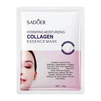 5pcs Hyaluronic Acid Collagen Face Mask skincare Moisturizing Hydrating Facial Masks Sheet Mask Skin Care