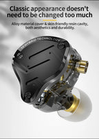 KZ ZS10 PRO X HIFI Metal Headset Hybrid In-ear Earphone Sport Noise Cancelling Headset Bass Earbuds KZ ZSN PRO AS16 PRO AS12 ZSX