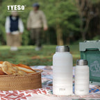 Tyeso Double Stainless Steel Thermos Mug Portable Sport Vacuum Flask Large Capacity Thermal Water Bottle Tumbler Drinks Cup