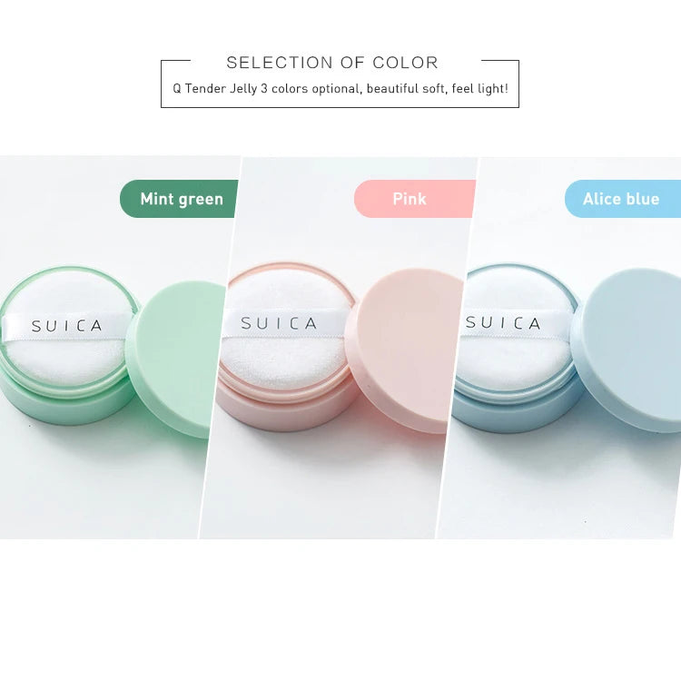 5g Macaron Loose Powder Case Packaging Dispenser Box Talcum Powder Empty Container Mini Portable Makeup Puffs Tools Set