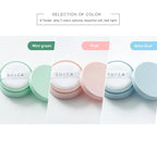 5g Macaron Loose Powder Case Packaging Dispenser Box Talcum Powder Empty Container Mini Portable Makeup Puffs Tools Set