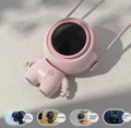 AstroBreeze astronaut-shaped neck fan in pink