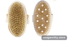 Wild Bristle Dry Body Brush bristle and massage sides | Snagworthy.store