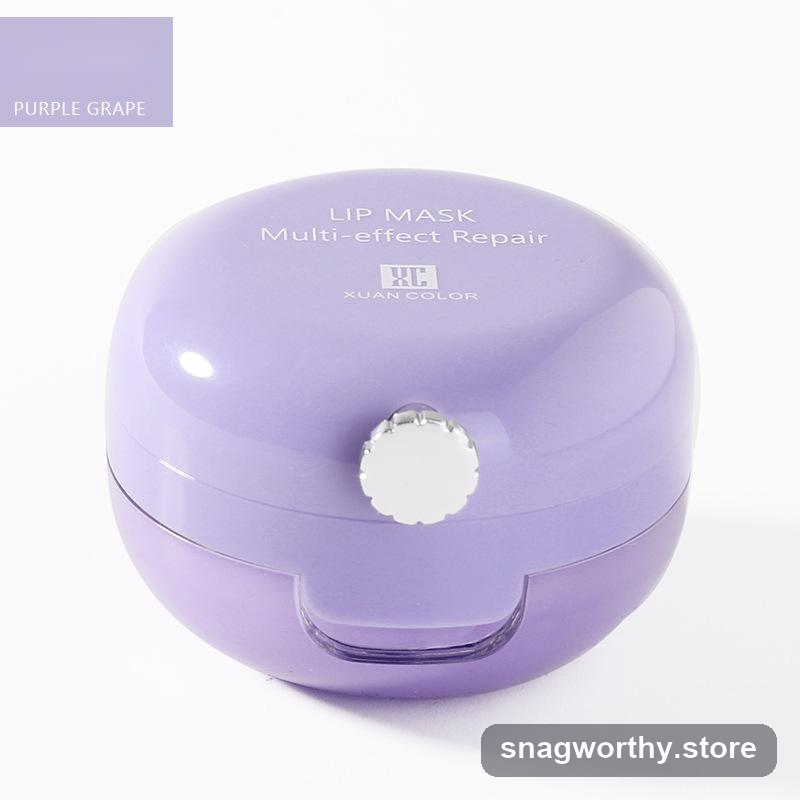 PetalPress Lip Sleeping Mask purple grape flavour | Snagworthy.store