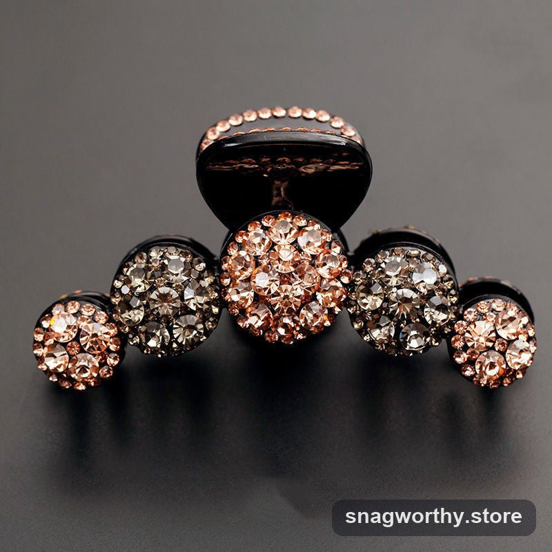 GlimmerGrab rhinestone hair claw clip | Snagworthy.store