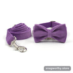 BowTie dog collar and leash set | Snagworthy.store