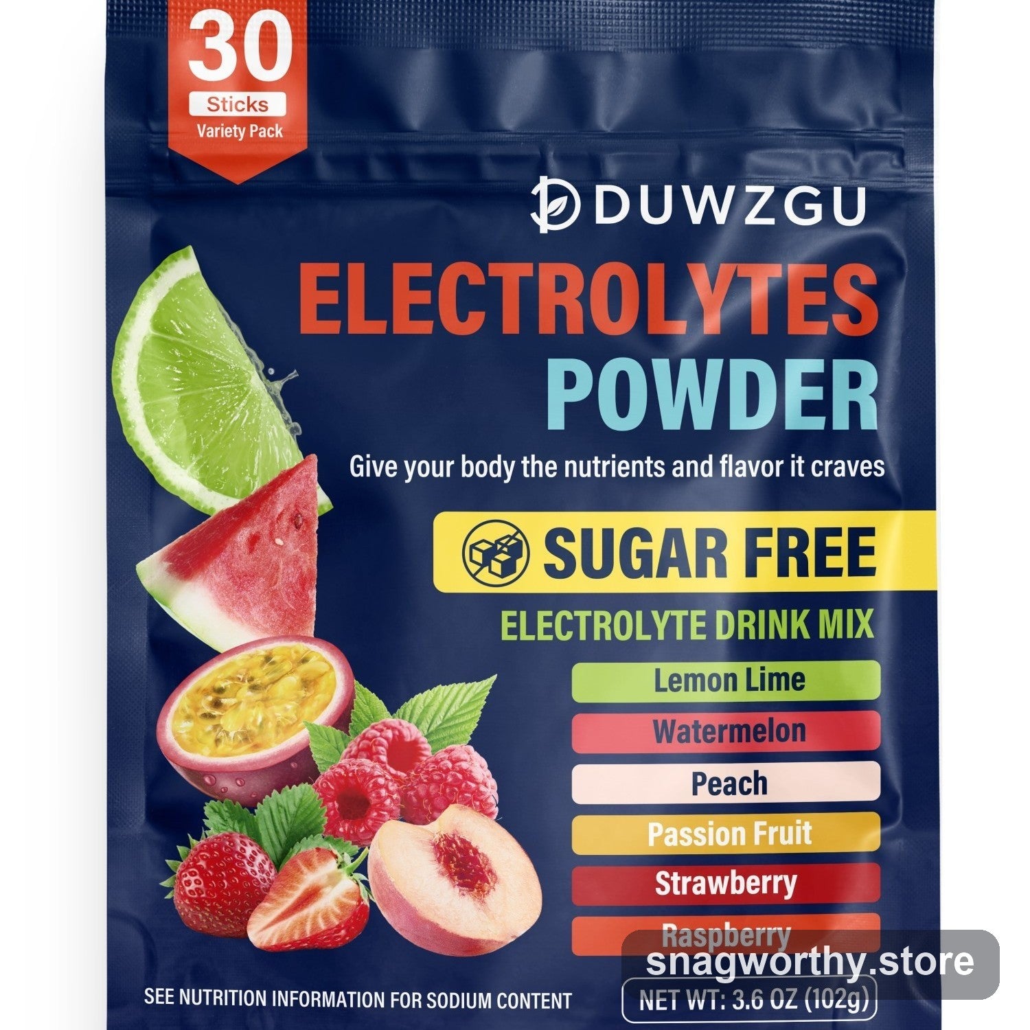Electrolyte powder sticks variety pack | Snagworthy.store