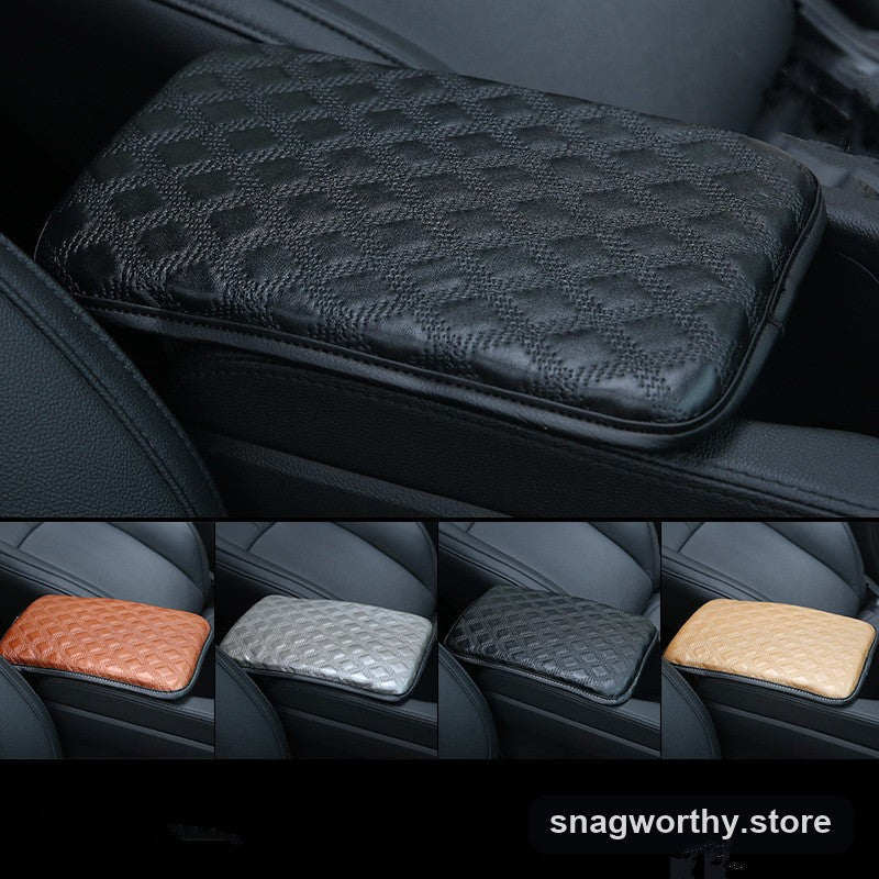 Car armrest storage box cushion | Snagworthy.store