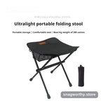 Folding camp chair folded for carrying | Snagworthy.store