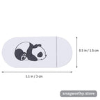 Webcam cover size comparison | Snagworthy.store