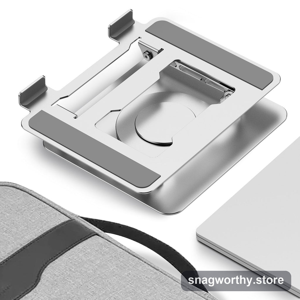 Laptop stand folded flat | Snagworthy.store