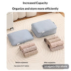 Packing cubes compression zip detail | Snagworthy.store