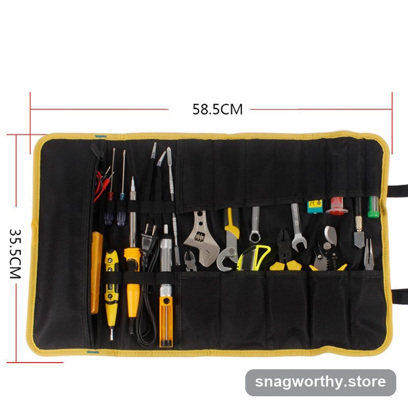 Canvas tool roll organizer colour options | Snagworthy.store