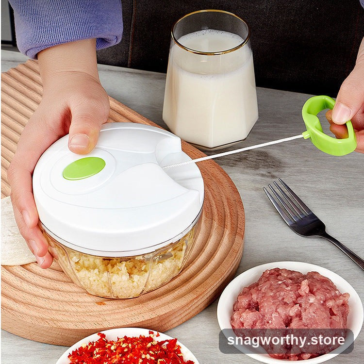 Pull-cord manual chopper | Snagworthy.store