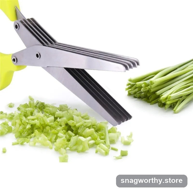 5-layer herb scissors | Snagworthy.store