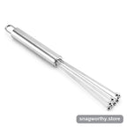 Steel ball spiral whisk | Snagworthy.store