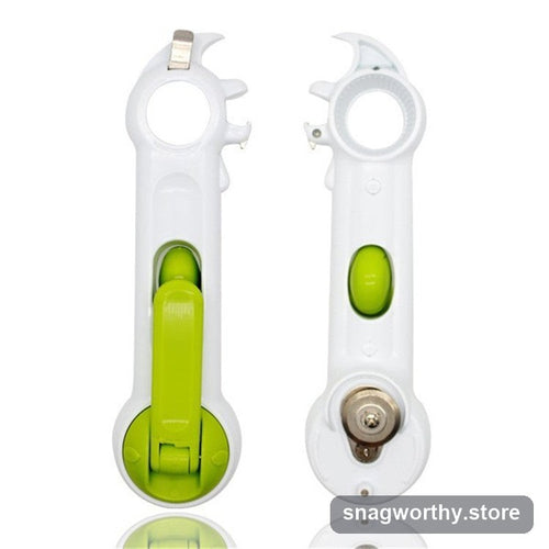 Bottle opener grip slots detail | Snagworthy.store