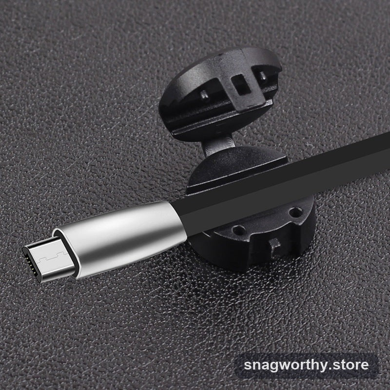 Set of magnetic cable clips | Snagworthy.store