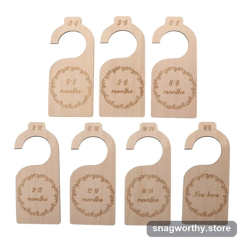 Baby closet size divider hanger set | Snagworthy.store
