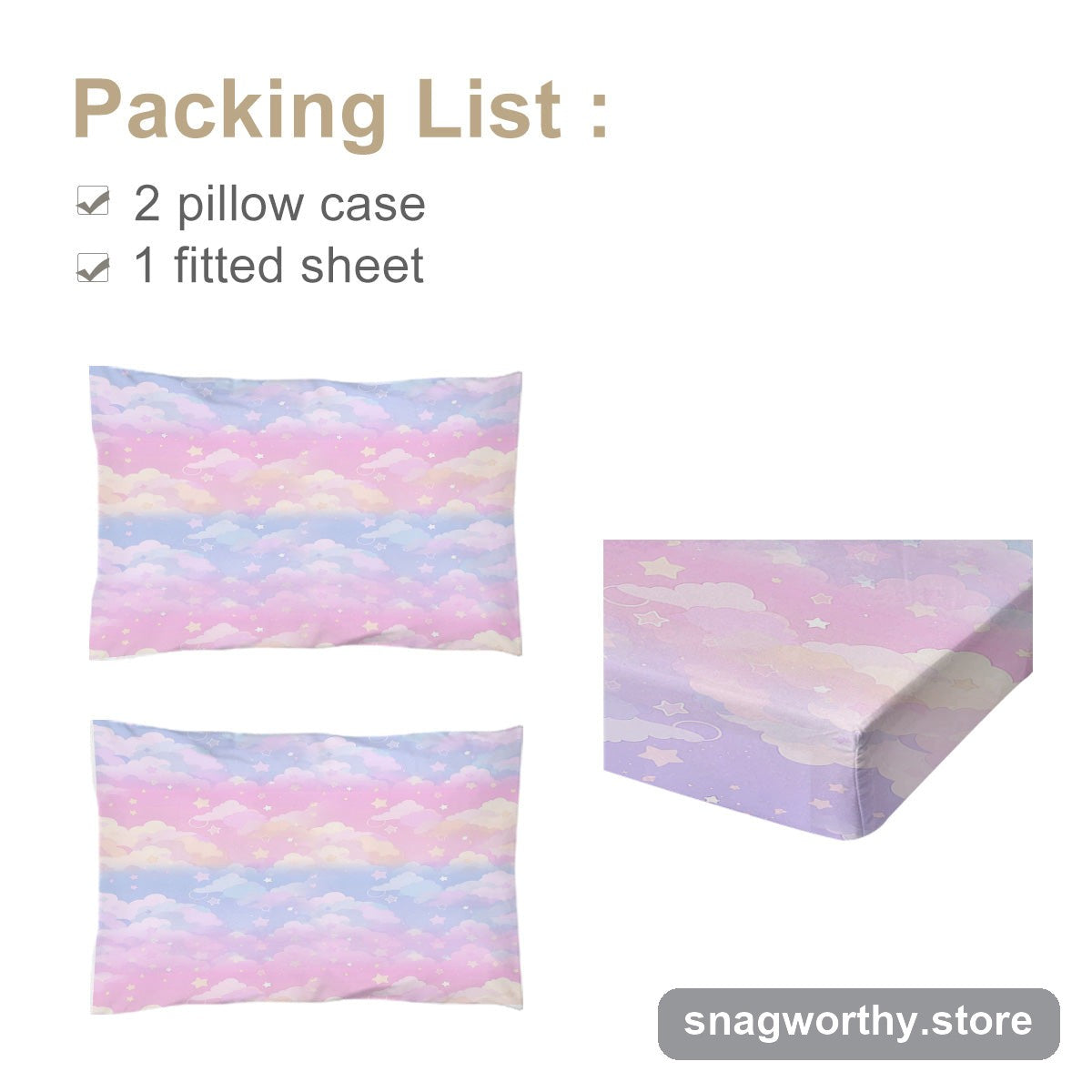 Microfiber sheet set fabric detail | Snagworthy.store