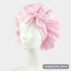 Hair bonnet tie band adjustment | Snagworthy.store