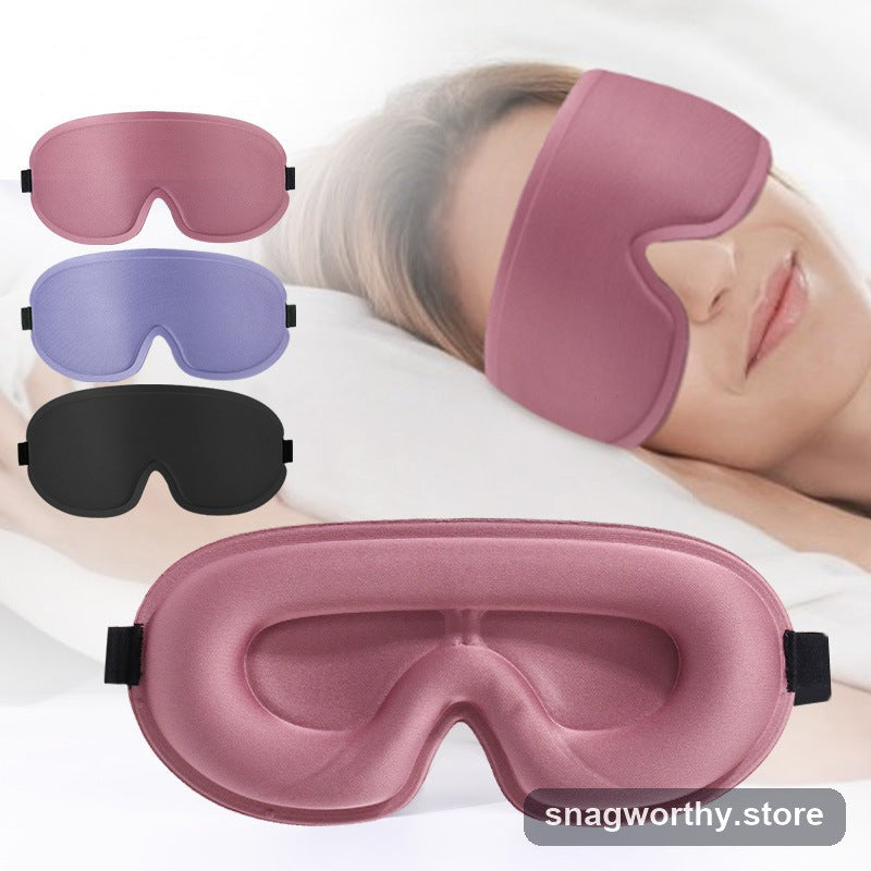 Contoured memory foam sleep mask | Snagworthy.store