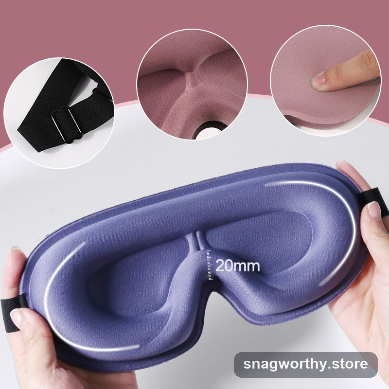 Sleep mask worn while sleeping | Snagworthy.store