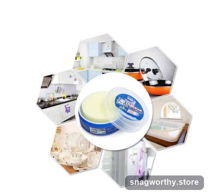 Multi-surface cleaning paste product shot | Snagworthy.store