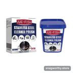 Stainless steel cleaner polish in use | Snagworthy.store