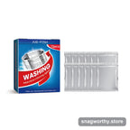 Washing machine cleaning tablets box 12pcs and sachets | Snagworthy.store