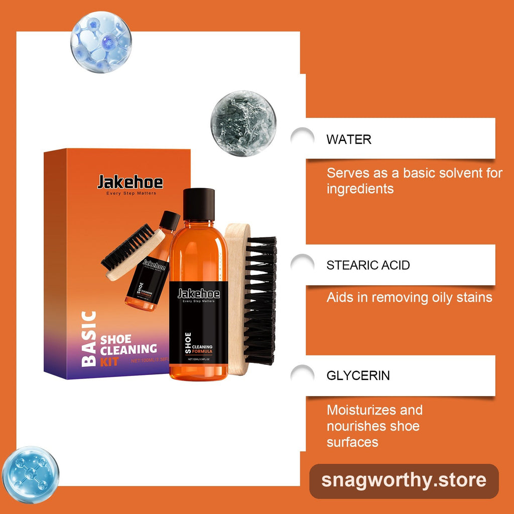Sneaker cleaning kit brush close up | Snagworthy.store