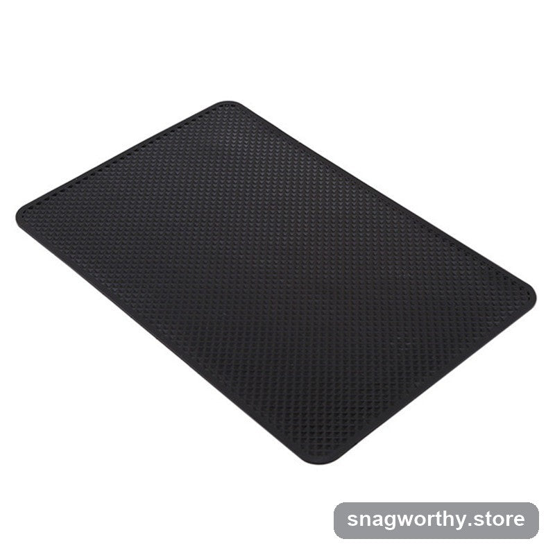 Close-up of textured non-slip dashboard pad | Snagworthy.store