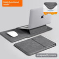 Laptop sleeve with built-in fold-out stand | Snagworthy.store